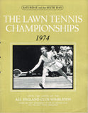 1974 Wimbledon Championships Daily Programmes