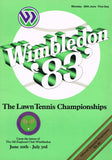 1983 Wimbledon Championships Daily Programmes