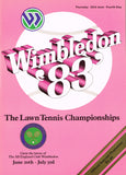 1983 Wimbledon Championships Daily Programmes