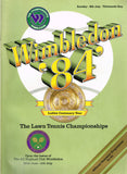 1984 Wimbledon Championships Gentlemen's Final Programme - John McEnroe vs. Jimmy Connors