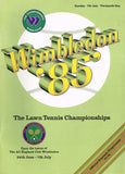1985 Wimbledon Championships Gentlemen's Final Programme - Boris Becker vs. Kevin Curren