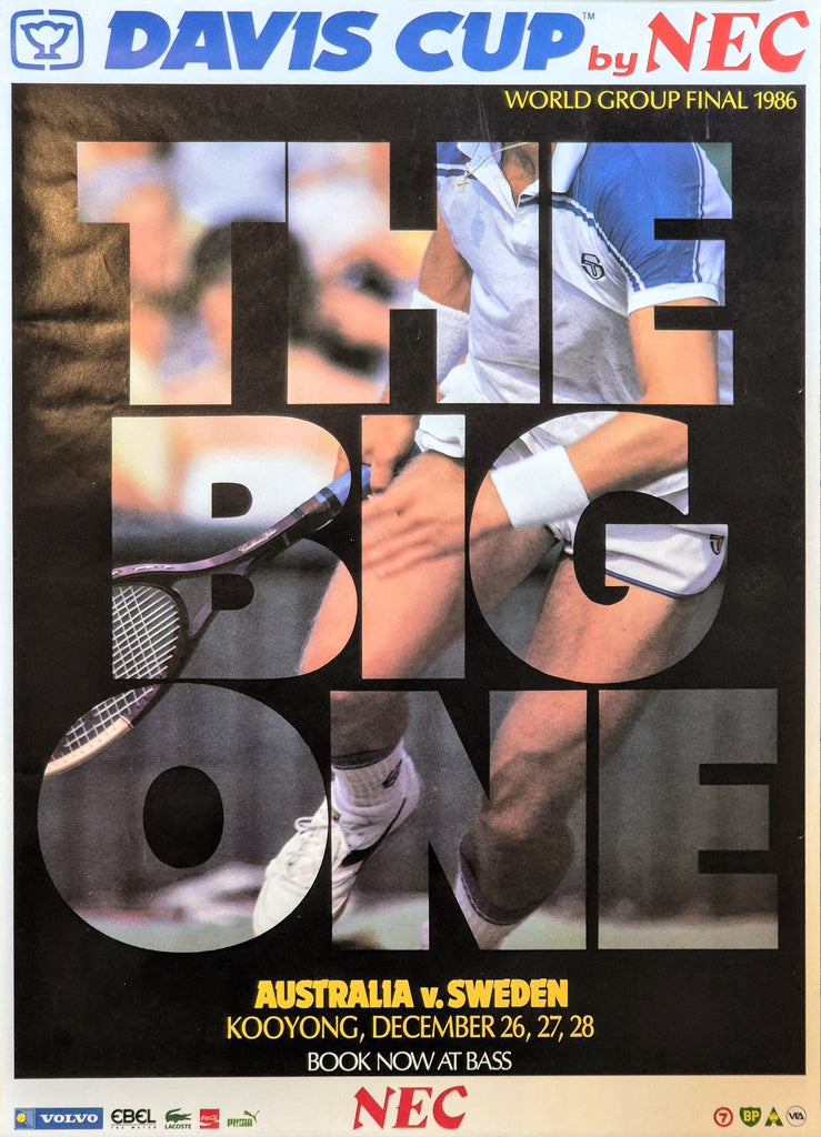 1986 Davis Cup Poster