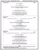 1991 Wimbledon Championships Gentlemen's Final Programme - Michael Stich vs. Boris Becker