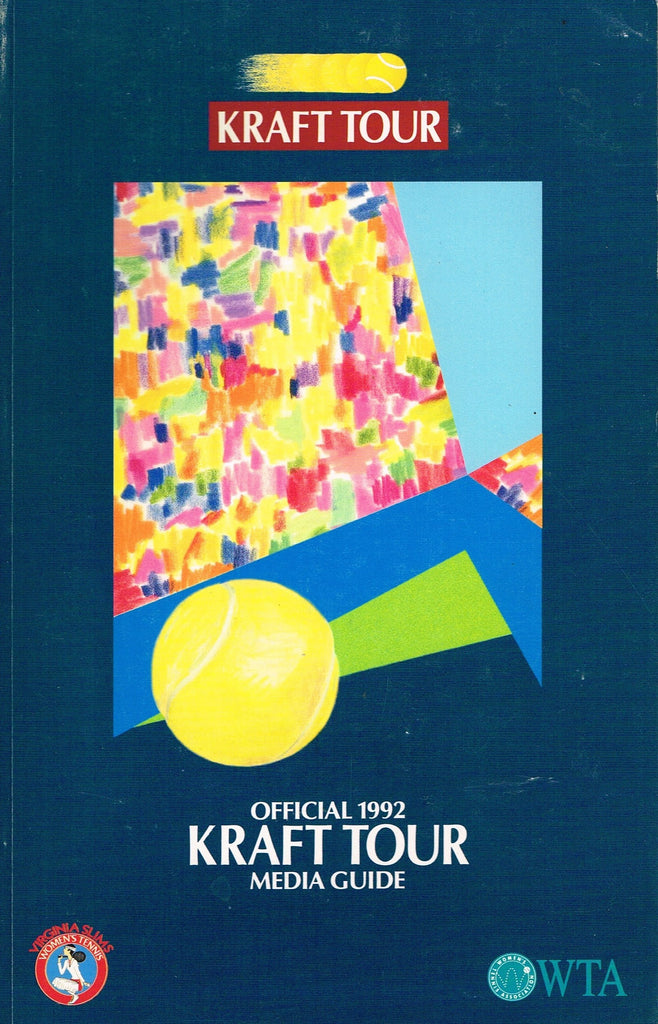 1992 WTA Tour Guide Tennis Gallery Wimbledon