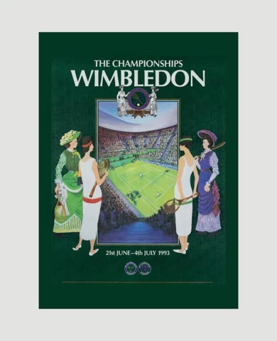 1993 Wimbledon Championships Poster