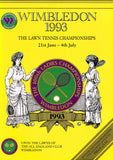 1993 Wimbledon Championships Daily Programmes