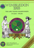 1993 Wimbledon Championships Daily Programmes