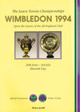 1994 Wimbledon Championships Daily Programmes