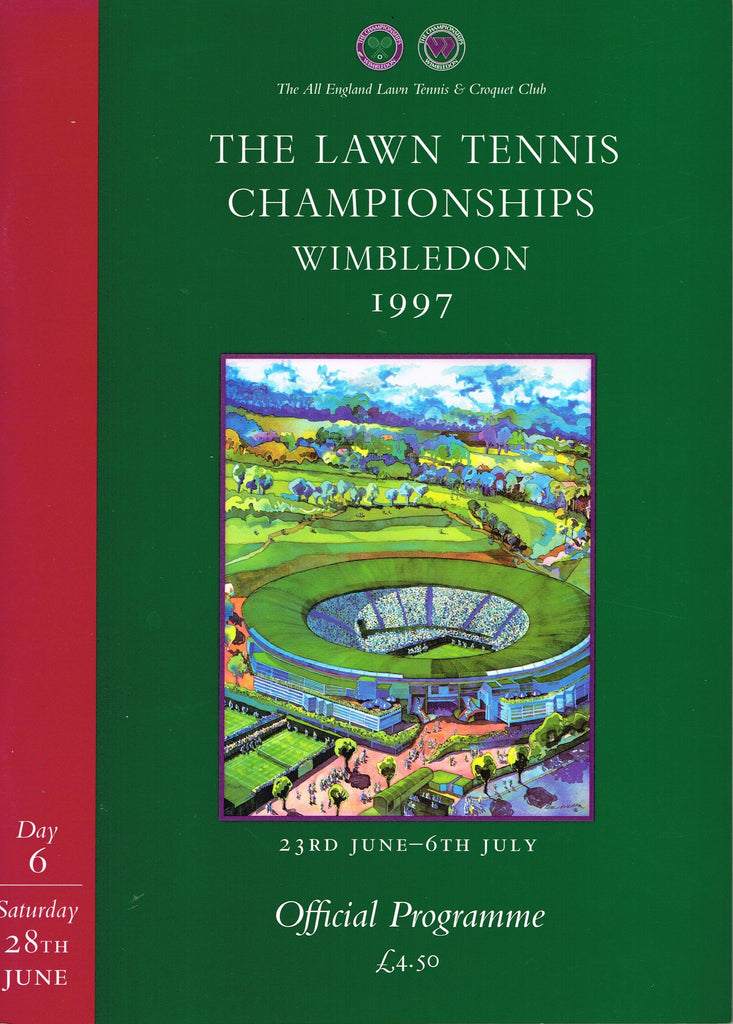 1997 Wimbledon Championships Daily Programme