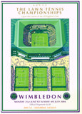 2004 Wimbledon Championships Daily Programmes