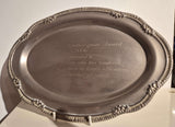 Silver-Plated Presentation Platter