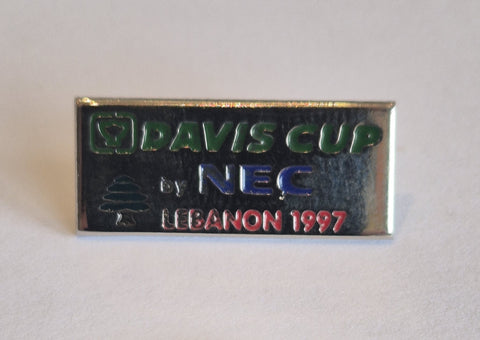 NEC Davis Cup Lebanon 1997 Lapel Pin