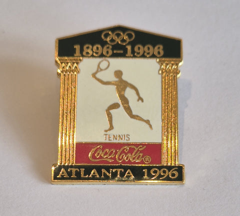Olympic Tennis Pin, 1996