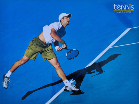 Novak Djokovic Poster Print