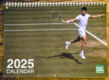 2025 Tennis Gallery Wimbledon Wall Calendar