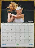 2025 Tennis Gallery Wimbledon Wall Calendar