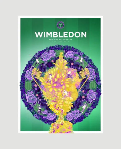 2024 Wimbledon Official Poster
