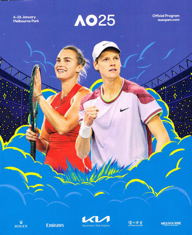 2025 Australian Open Official Program