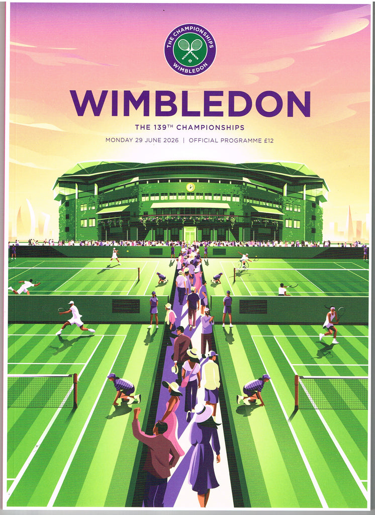 2026 Wimbledon 1st Day Programme