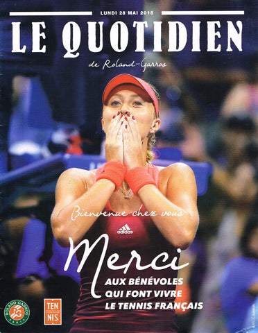 2018 French Open Daily Programme
