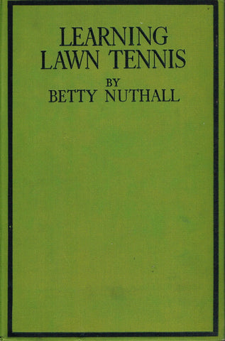 Learning Lawn Tennis