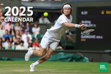 2025 Tennis Gallery Wimbledon Wall Calendar