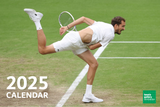 2025 Tennis Gallery Wimbledon Wall Calendar