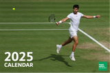 2025 Tennis Gallery Wimbledon Wall Calendar