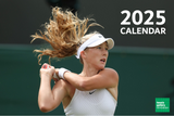 2025 Tennis Gallery Wimbledon Wall Calendar