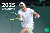 2025 Tennis Gallery Wimbledon Wall Calendar