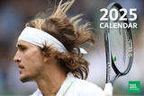 2025 Tennis Gallery Wimbledon Wall Calendar