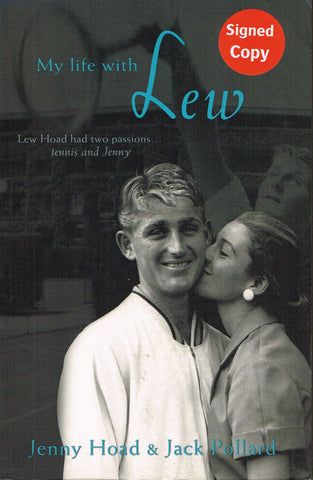 My Life with Lew by Jenny Hoad & Jack Pollard, signed by Jenny Hoad