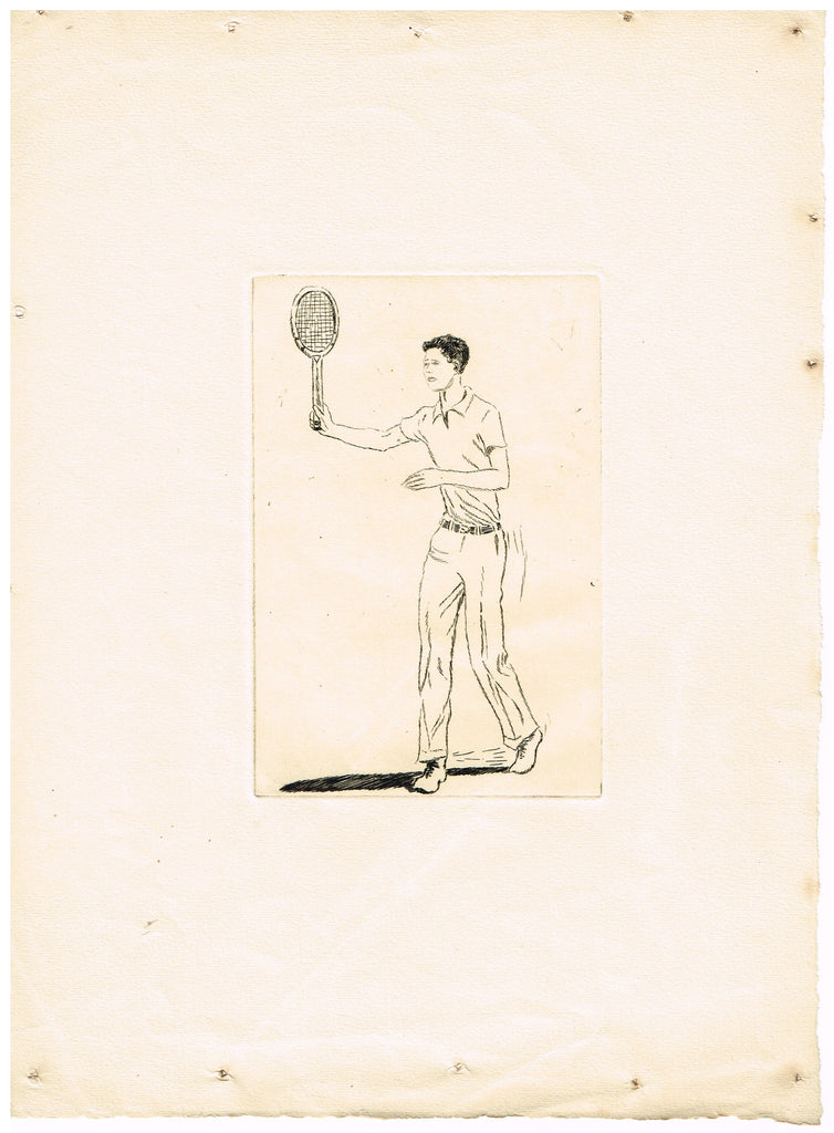 Charcoal sketch by Helen Wills