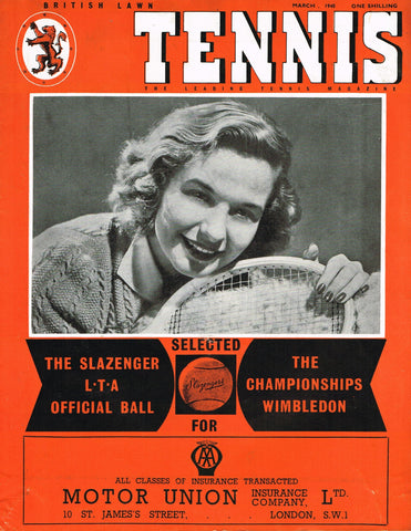British Lawn Tennis Magazine - March 1948