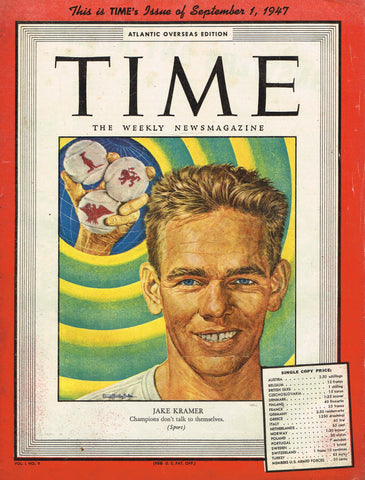 Time Magazine, September 1, 1947