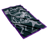 Wimbledon Championships 2024 Towel - Classic Green & Purple