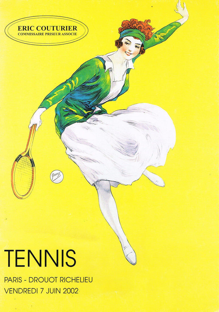 Eric Couturier Tennis Memorabilia Auction Catalogue