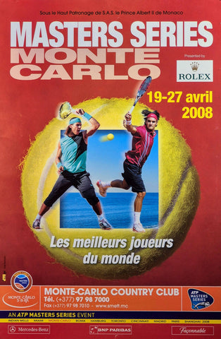 2008 Monte-Carlo Masters Poster