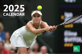 2025 Tennis Gallery Wimbledon Wall Calendar