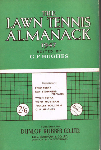 Dunlop Lawn Tennis Almanack 1947