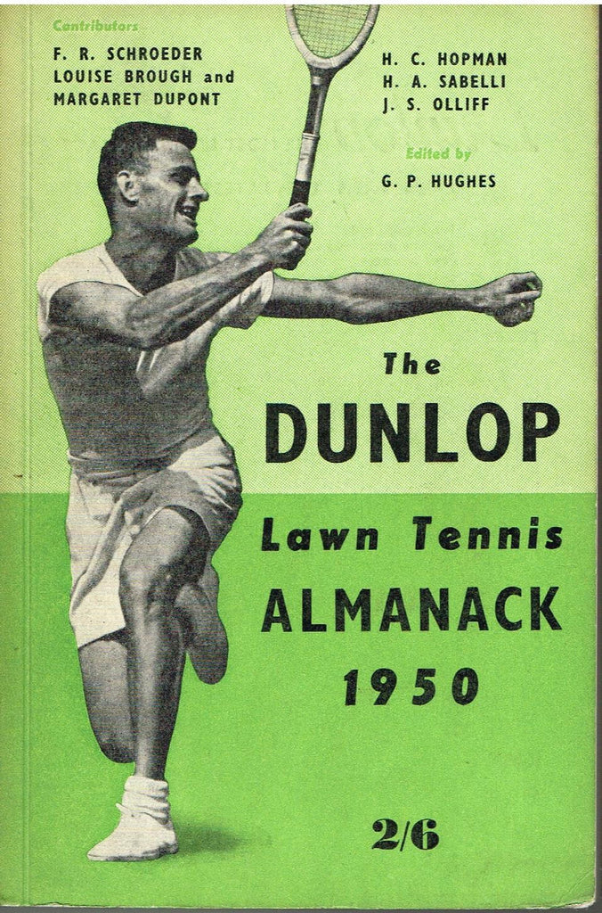 Dunlop Lawn Tennis Almanack 1950
