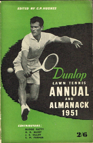 Dunlop Lawn Tennis Annual and Almanack 1951