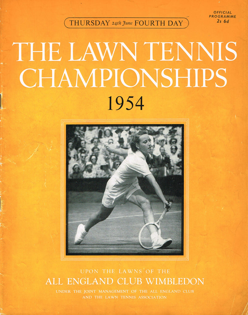 1954 Wimbledon Championships Daily Programme