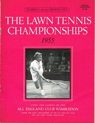 1955 Wimbledon Championships Daily Programme