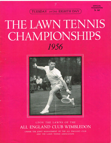 1956 Wimbledon Championships Daily Programme