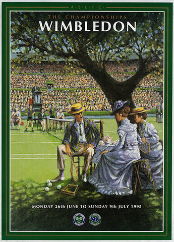 1995 Wimbledon Championships Poster