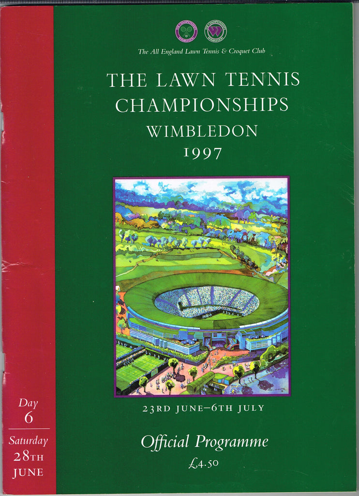 1997 Wimbledon Championships Daily Programme