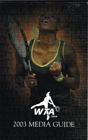 2003 WTA Tour Media Guide