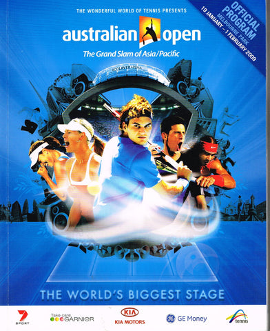 2009 Australian Open Program