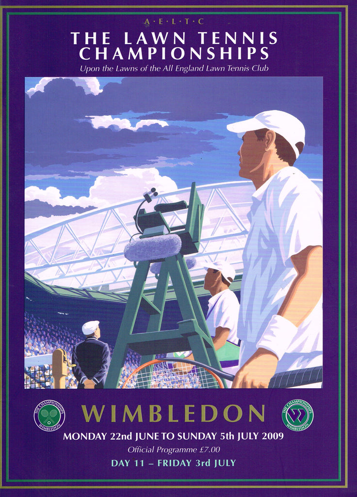 2009 Wimbledon Championships Daily Programme